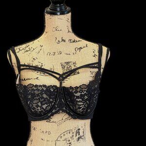 42D Black Bra, never worn